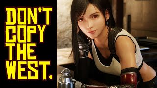 Thumbnail for Japan Shouldn't Copy Western AAA Video Games. | Clownfish TV