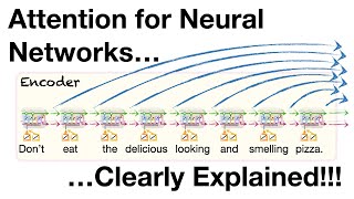 Thumbnail for Attention for Neural Networks, Clearly Explained!!! | StatQuest with Josh Starmer