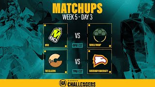 Thumbnail for The Glazers vs Winthrop University - 2024 Challengers North America Stage 1 - W5D3