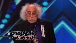 Thumbnail for Ray Jessel: 84-Year-Old Sings a Naughty Original Song - America's Got Talent | bruhify pro max ultra
