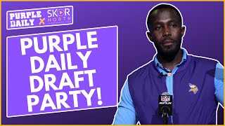 Thumbnail for Minnesota Vikings Draft Party LIVE at The Fillmore! | Purple Daily - a Minnesota Vikings Podcast