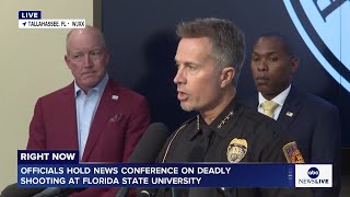 Thumbnail for LIVE: Officials hold news conference on deadly shooting at Florida State University | ABC News