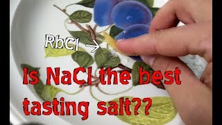 Thumbnail for What salt tastes the best? Li, Na, K, Rb, Cs and more | Explosions&Fire