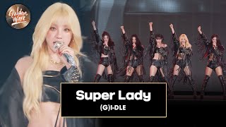 Thumbnail for [골든 웨이브] (G)I-DLE ((여자)아이들) - 'Super Lady' ♪ | JTBC 240504 방송 | Golden Disc