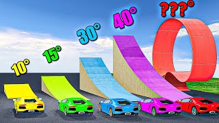 Thumbnail for Which ramps gives you the longest jump in GTA 5? | GrayStillPlays