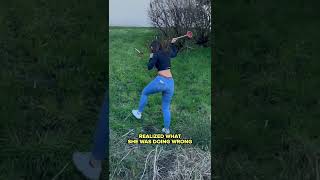 Thumbnail for Teaching a fan how to hit a plunger trick shot | Plunger Papi