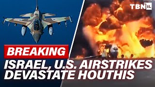 Thumbnail for BREAKING: Israel, U.S. Airstrikes DEVASTATE Houthis; SHUT DOWN Main Yemen Airport | TBN Israel