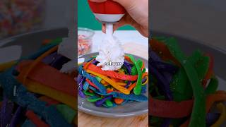Thumbnail for This RAINBOW PANCAKE SPAGHETTI is the ULTIMATE breakfast upgrade! | Little Remy Food 🐭🍝