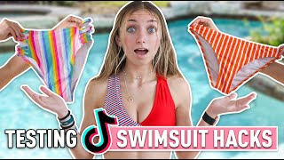Thumbnail for Testing ViRAL TikTok Swimsuit Hacks | Swim Bottoms Edition