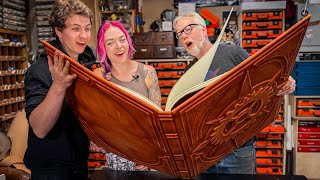 Thumbnail for Adam Savage Builds a Giant Book with @Nerdforge! | Adam Savage’s Tested