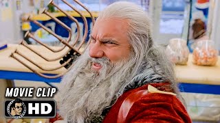 Thumbnail for SANTA'S SLAY | Death by Menorah (2004) Movie CLIP HD | JoBlo Horror