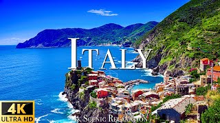 Thumbnail for FLYING OVER ITALY (4K UHD) - Calming Music With Beautiful Natural Landscapes Film For Relaxation |  J. Horizon 4K Scenic Relaxation