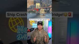 Thumbnail for A Ship Just Crashed Into The Brooklyn Bridge!!￼ | Dylan Page