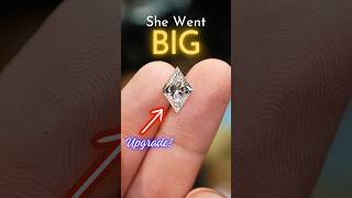 Thumbnail for She Swapped Her Engagement Ring for THIS… 3.5ct Glow-Up! 💎 | Zach Emigh Jewelry