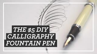 Thumbnail for The $5 DIY Calligraphy Fountain Pen || Flex pen tutorial