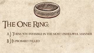 Thumbnail for How Powerful is The One Ring? | CGP Grey