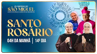 Thumbnail for Santo Rosário 14º DIA | Quaresma de São Miguel 2024 - 4h | 30/08 | Instituto Hesed