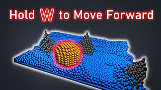 Thumbnail for I Made an Entire Game from Particle Physics | Gonkee