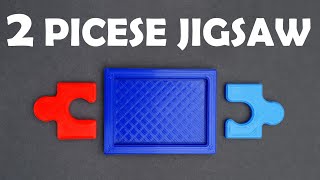 Thumbnail for Can you solve this 2 piece jigsaw puzzle? #shorts | Puzzle guy