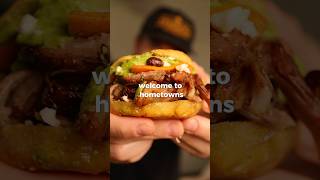 Thumbnail for arepas de carnitas from caracas, venezuela #arepas #venezuela #cooking | Tim Laielli