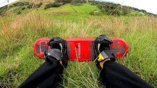 Thumbnail for THE GRASS SNOWBOARD! | davidsjones