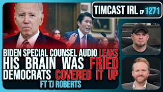 Thumbnail for Biden Special Counsel Audio LEAKS His Brain Was FRIED Democrats COVERED IT UP | Timcast IRL