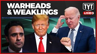 Thumbnail for Vivek ENDS CAMPAIGN After IA Loss. Biden FED UP W/ Netanyahu. Houthis RETALIATE Against US Strikes. | The Young Turks
