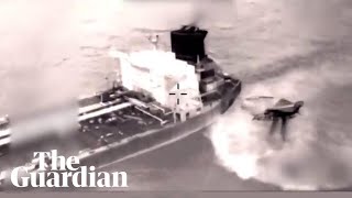 Thumbnail for Footage shows US forces seizing fifth Venezuela-linked oil tanker