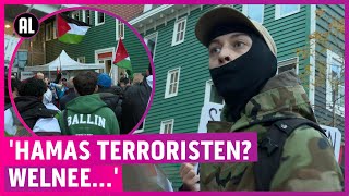 Thumbnail for Agressieve pro-Palestina demonstrant scheldt PowNed-ploeg uit! | PowNews