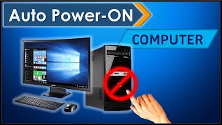 Thumbnail for How to automatically turn on (Power-On) the computer at a certain time  🖥️🔥🔥🔥 | Tech-O-mega