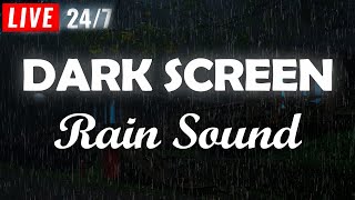 Thumbnail for Rain sounds for sleeping BLACK SCREEN - Natural rain sounds for Relaxing, Sleeping, Studying, ASMR | Rain Sound Natural