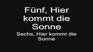 Thumbnail for Rammstein - Sonne (lyrics) HD | 3temii