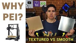 Thumbnail for Guide to PEI 3D printer beds: Why and when to use smooth vs textured | Teaching Tech