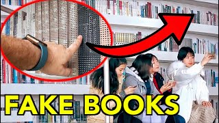 Thumbnail for China’s Fake Libraries - Filled with Fake Books | serpentza