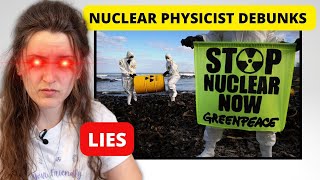 Thumbnail for Nuclear Physicist Debunks Greenpeace Nuclear Energy LIES | Elina Charatsidou