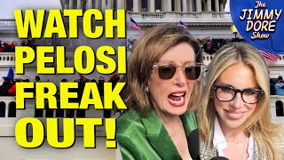 Thumbnail for Nancy Pelosi FLIPS OUT Over Reporter’s January 6th Question | The Jimmy Dore Show