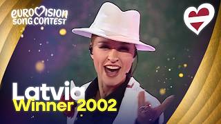 Thumbnail for Marie N - I Wanna | Latvia 🇱🇻 | Winner of Eurovision 2002 | Eurovision Song Contest