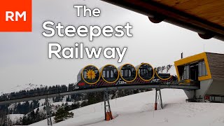 Thumbnail for The World’s STEEPEST Railway!: Stoosbahn | RMTransit