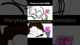 Thumbnail for Storyboard vs Animation: I have ADHD (shot 1) | JaidenAnimations