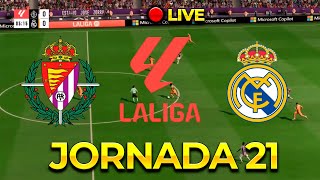 Thumbnail for ⚽JORNADA 21 LaLiga - Real Valladolid 🆚 Real Madrid 🔥 | Ubietoo