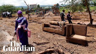 Thumbnail for Parts of Kenya hit by torrential rain and deadly floods | Guardian News