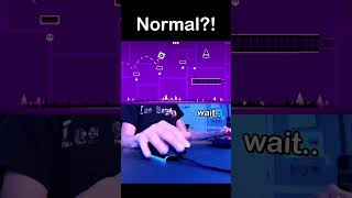 Thumbnail for Totally Normal Level In Geometry Dash! #shorts | ItzBran