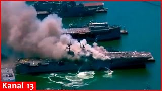 Thumbnail for Russian Fleet in Mediterranean Sea “drowning” without a fight | Kanal13