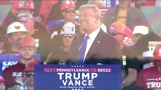 Thumbnail for Donald Trump rally at Latrobe airport | WJACTV