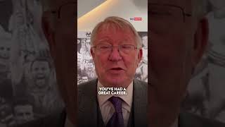 Thumbnail for Wholesome Sir Alex Ferguson good luck message to 'Chicharito' ❤️ | Sky Sports Premier League