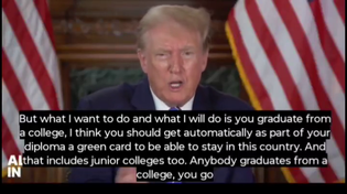 Thumbnail for Rabbi trump explains how he plans to fuck us up the ass with more immigration of jeets.