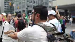 Thumbnail for Alex Epstein at People's Climate March: Part 2, People's Climate March Gets a Little Violent | ImproveThePlanet