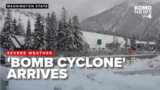 Thumbnail for 'Bomb cyclone' arrives in the Northwest with damaging winds, rain and snow | KOMO News
