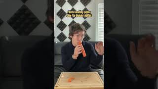 Thumbnail for when you make a song with a carrot 🥕 ‘spinnin’ is out now. #shorts | Connor Price