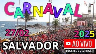 Thumbnail for ABERTURA do CARNAVAL de SALVADOR Ao ViVo | QUINTA 27/02 | CARNIVAL BRAZIL | Salvador Bahia